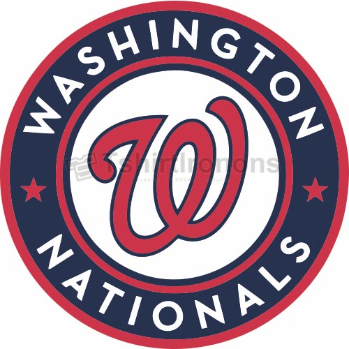 Washington Nationals T-shirts Iron On Transfers N2028